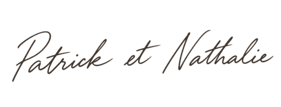 Patrick et Nathalie, signature décorative provisoire